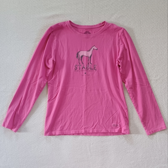 life is good ♡ stable relationship long sleeve shirt - Picture 1 of 9